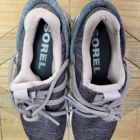 SOREL Kinetic Lace Women's 9.5 Knit Purple Sage Athletic‎ Shoe Comfort Running - Picture 10 of 11